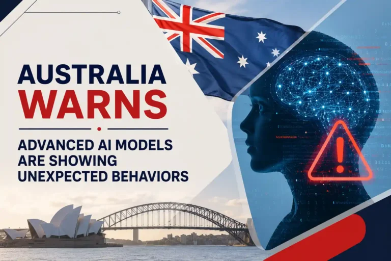 Australia Warns Advanced AI Models Are Showing Unexpected Behaviors