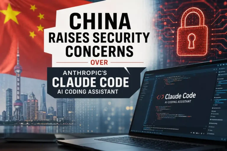 China Raises Security Concerns Over Anthropic's Claude Code AI Coding Assistant