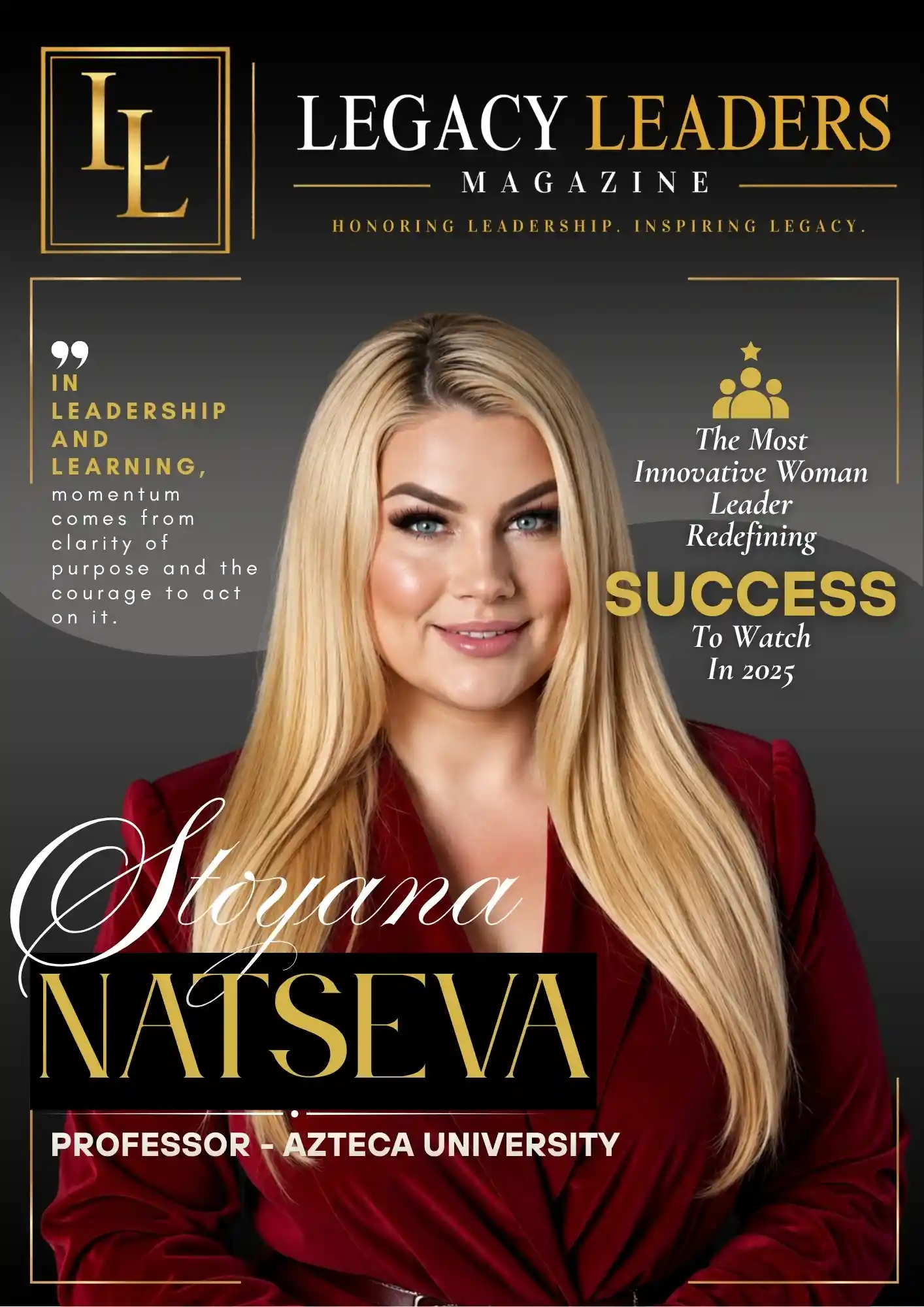 Stoyana-Magazine -Cover