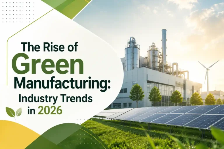 The Rise of Green Manufacturing Industry Trends in 2026