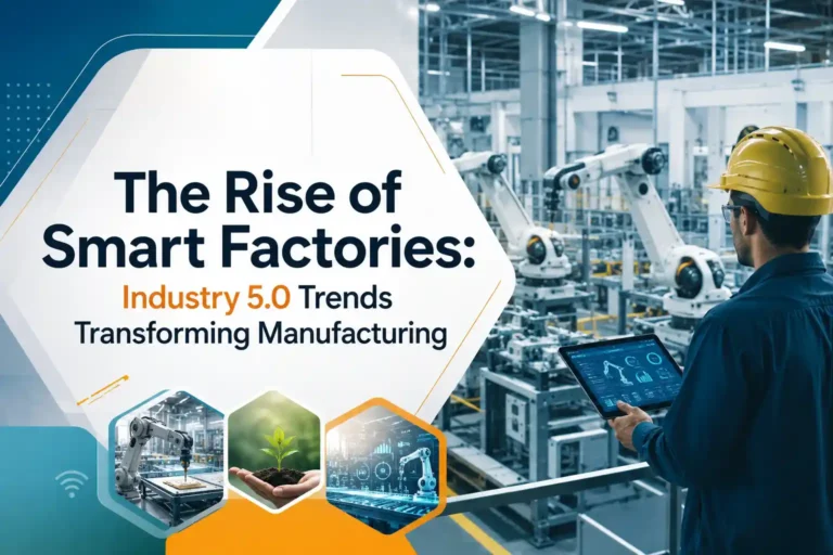 The Rise of Smart Factories Industry 5.0 Trends Transforming Manufacturing