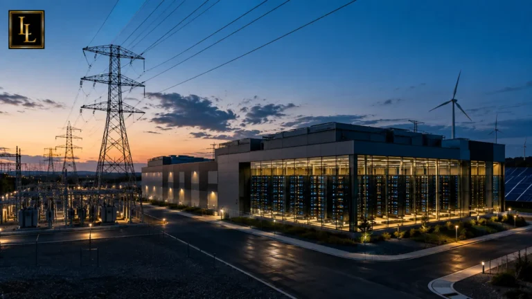AI data center power constraints 2026 illustration of grid capacity limiting enterprise AI infrastructure