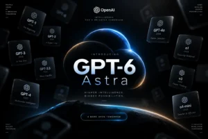 GPT-6 Astra illustration representing OpenAI's new AI model and enterprise automation