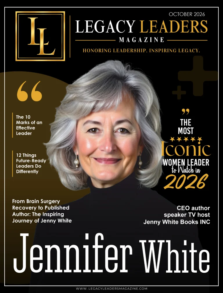 Jenny White legacy leaders magazine